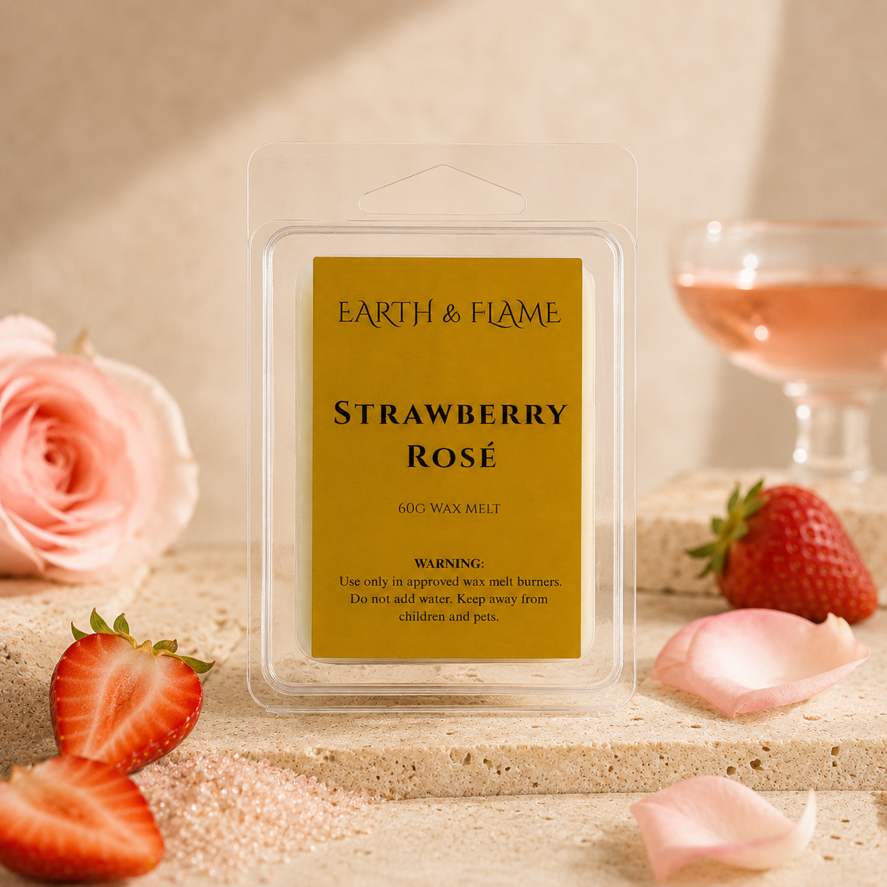 Strawberry Rosé | 60g